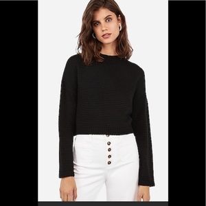 Mock Neck Boxy Sweater